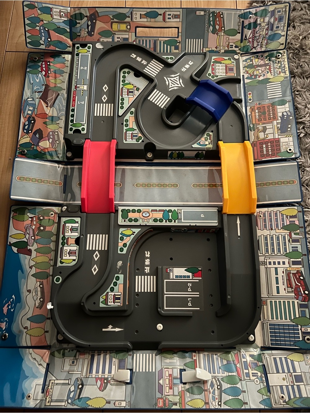 Tomica Takara Tomy Odekake Rittai Map bridges carry case ONLY
